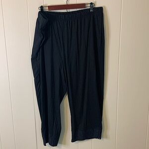 Anthony Richards Two Piece Set Top and Pants Blue and Black Size 2X